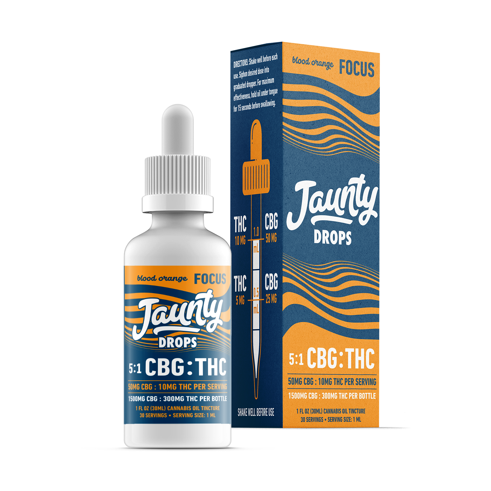 Jaunty Focus Tinctures {300mg}