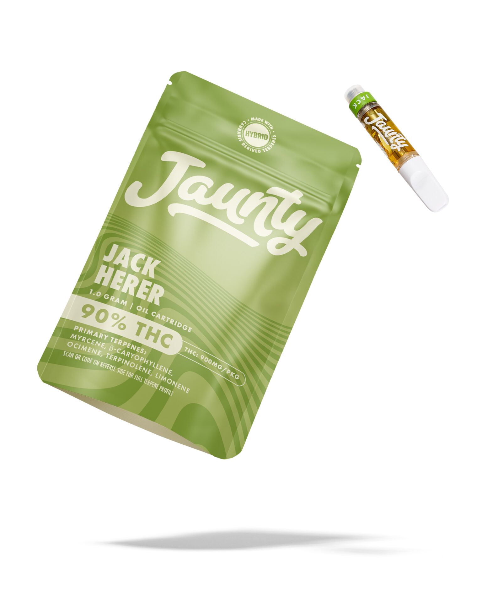 Jaunty Jack Herer Cartridge Vape (Hybrid) {1g}