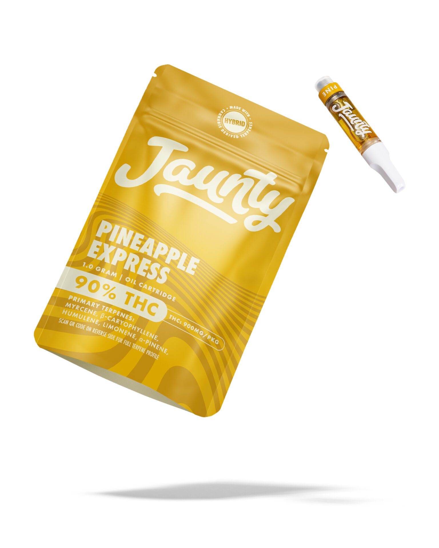 Jaunty Pineapple Express Cartridge Vape (Hybrid) {1g}
