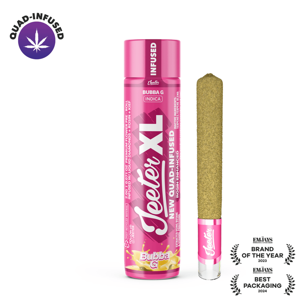 Jeeter Bubba G Jeeter XL Infused Pre-Roll (Indica) 35.65% {2g}