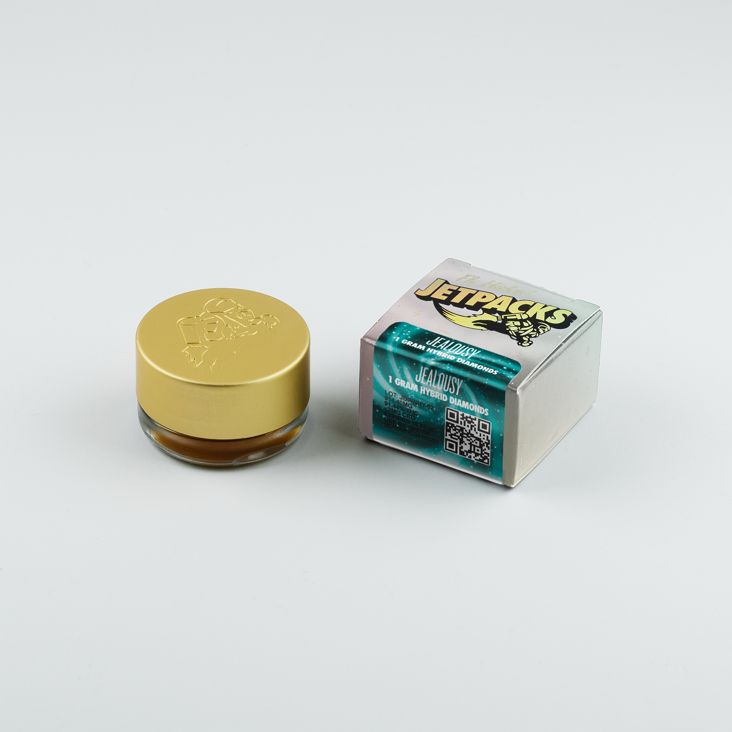 Jetpacks Donny Burger Diamonds Concentrates  (Indica) 91% {1g}