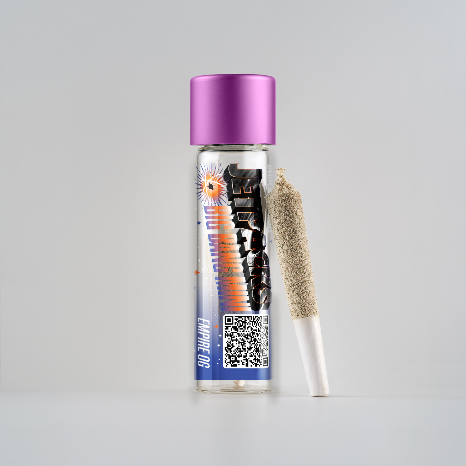 Jetpacks Empire OG Big Bang Mini Infused Pre-Roll (Indica) 46.94% {0.5g}