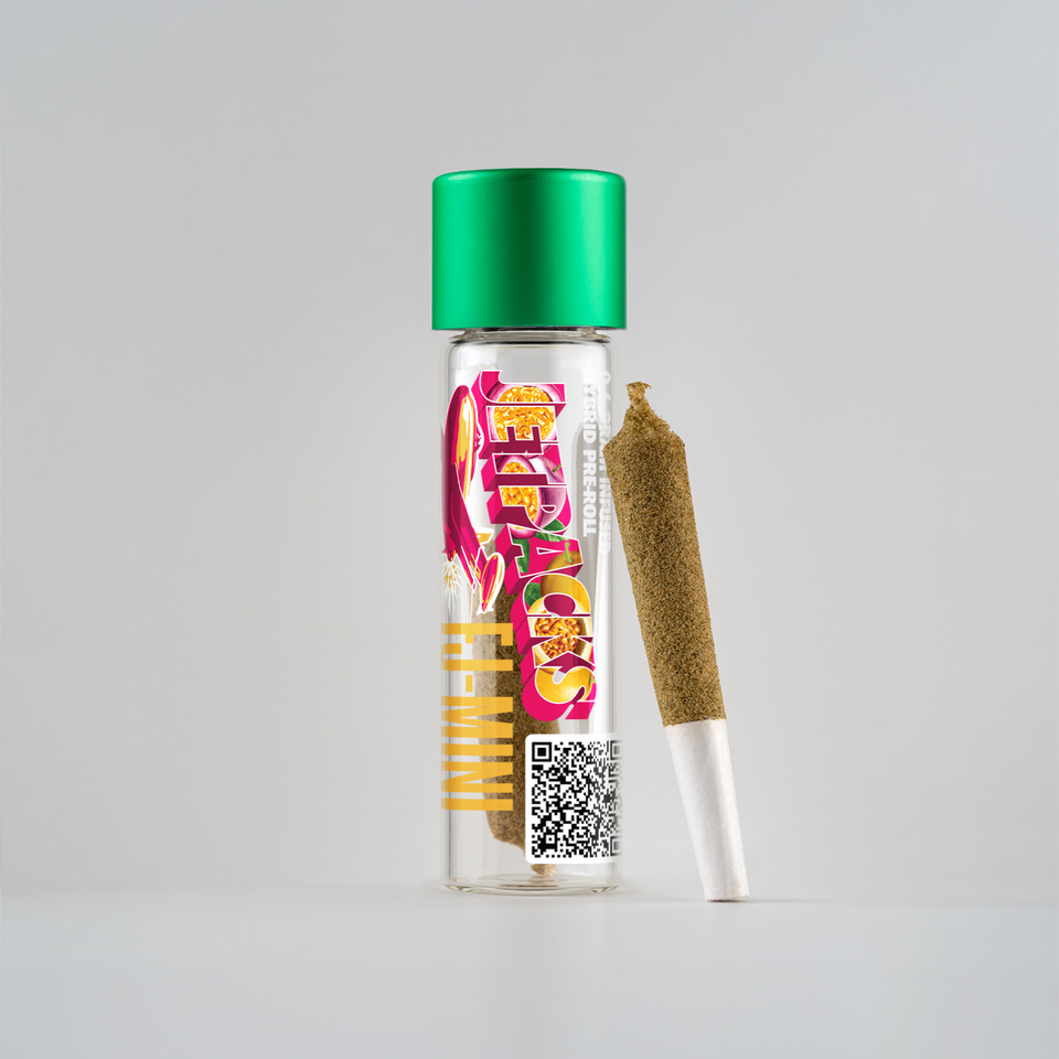 Jetpacks FJ-3 Grape Jelly Terpene Infused Kief Coated Pre-Roll 5-pack  (Indica) 35.45% {3g} - FlynnStoned Cannabis Company