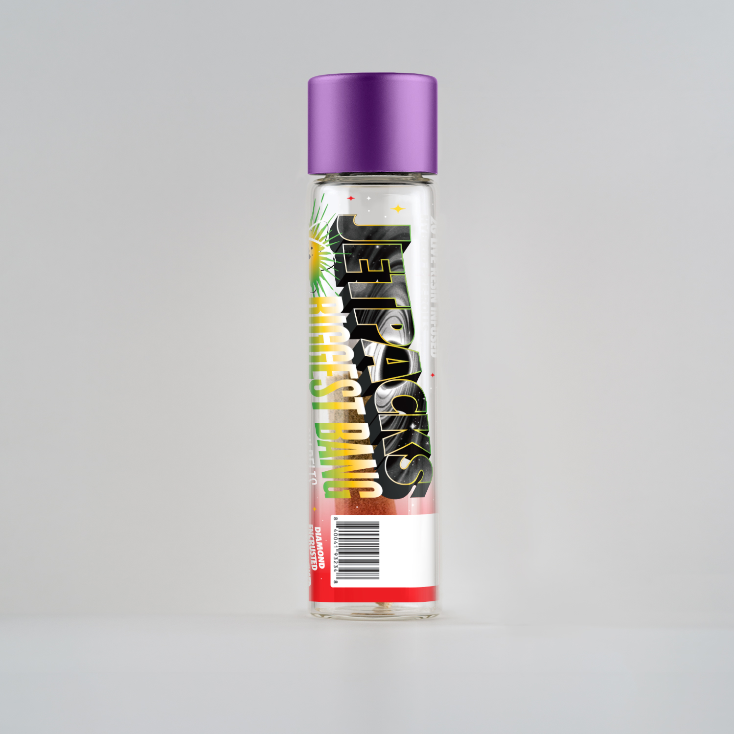 Jetpacks Rainbow Belts Infused Pre-Roll (Hybrid) 44.89% {2g}