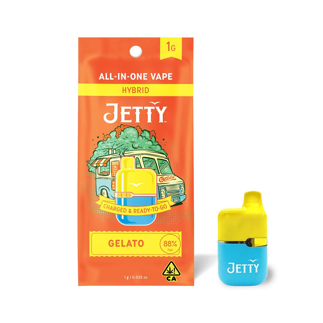 Jetty Gelato Mini Tank All-In-One Vapes  (Hybrid) 84% {1g}