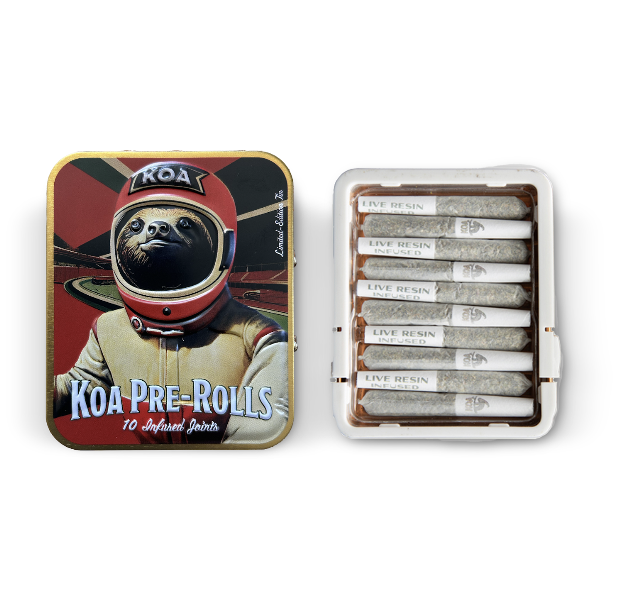 Koa Blue Dream Live Resin Infused Pre-Rolls 10-pack (Sativa) 39% {3.5g}