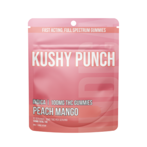 Kushy Punch Peach Mango Edible 10-pack