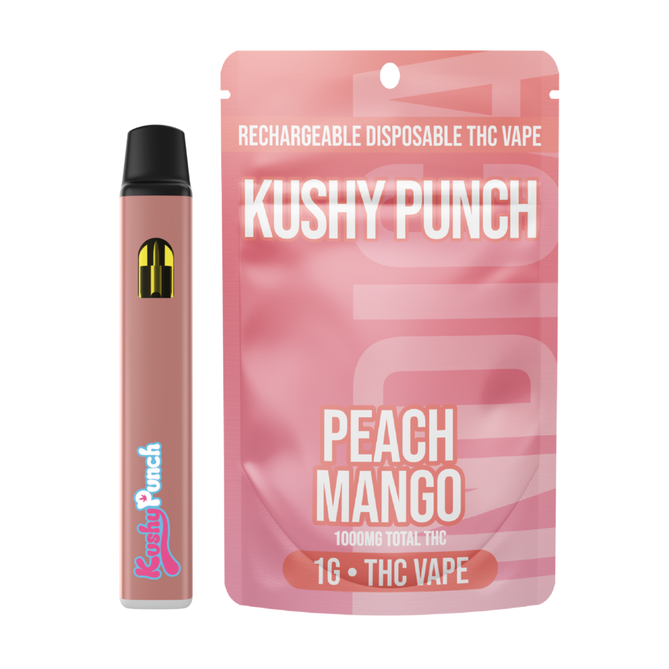 Kushy Punch Peach Mango Disposable Vape