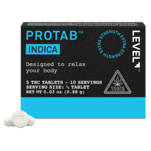 Level Protab Indica Tablets Edibles 5-pack