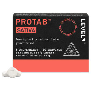 Level Protab Sativa Tablets Edibles 5-pack