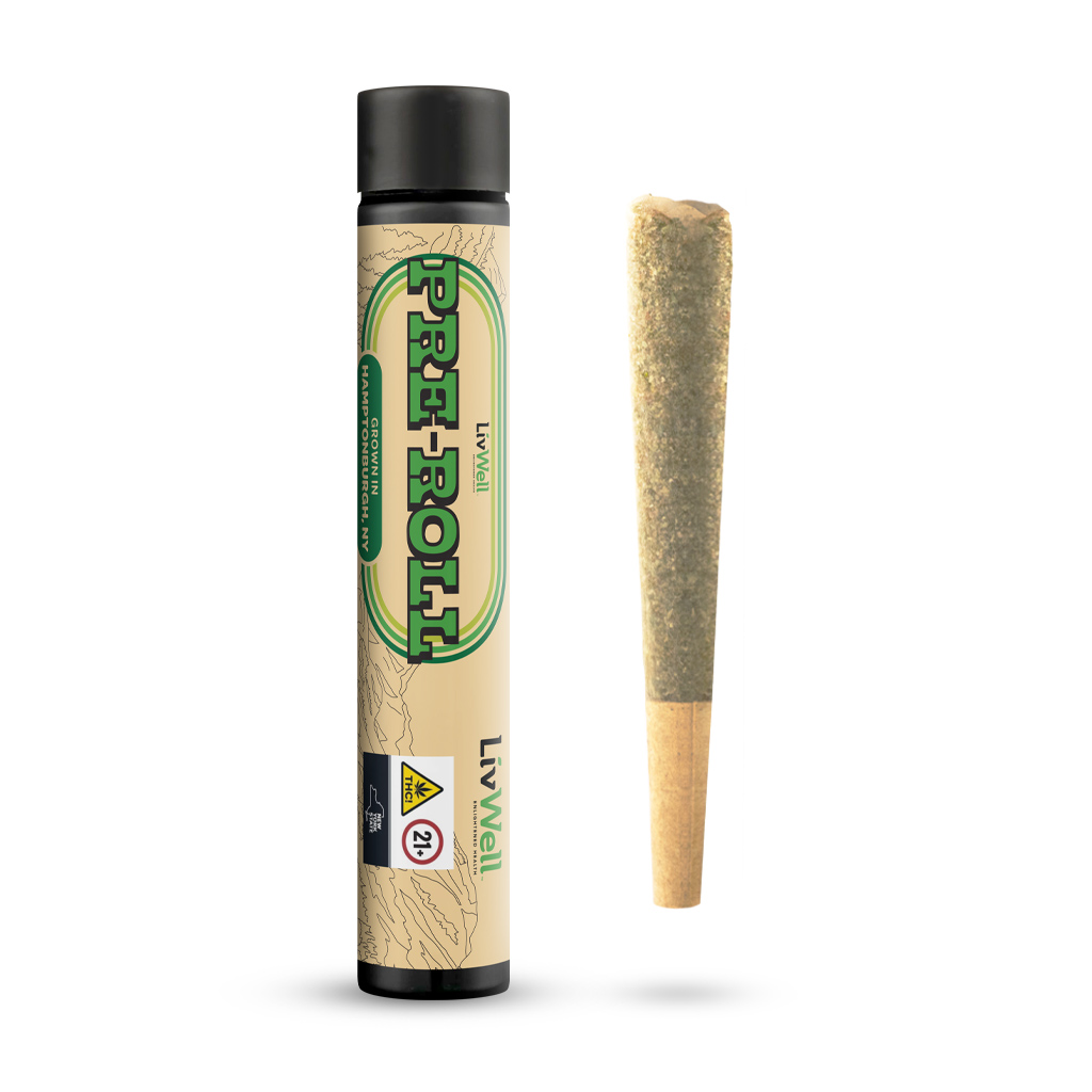 LivWell White Wedding Pre-roll (Indica) 26% {1g}