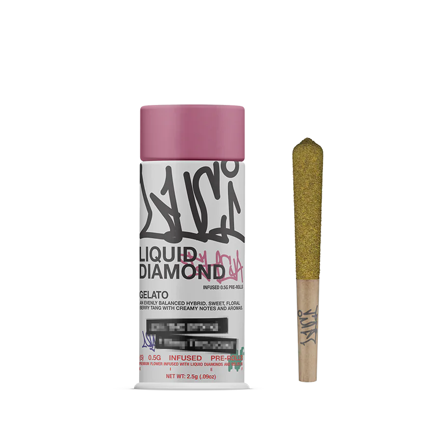 Luci Gelato Diamond Infused Pre-roll 5-pack