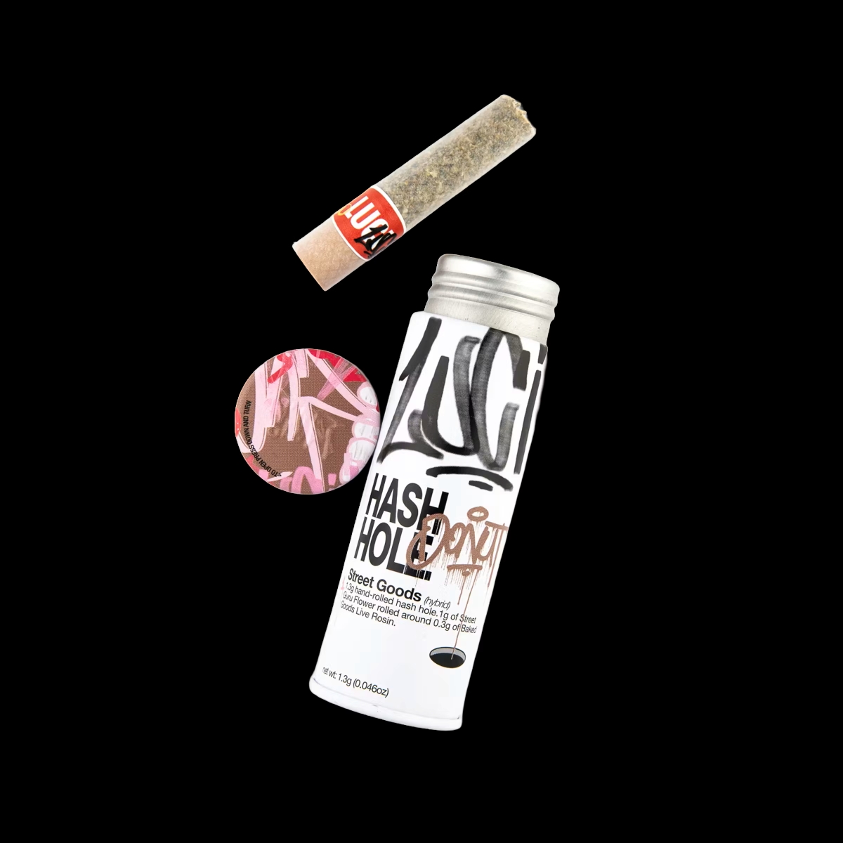 Luci Street Goods Hash Hole Infused Pre-Roll (Hybrid) 35.8% {1.3g}