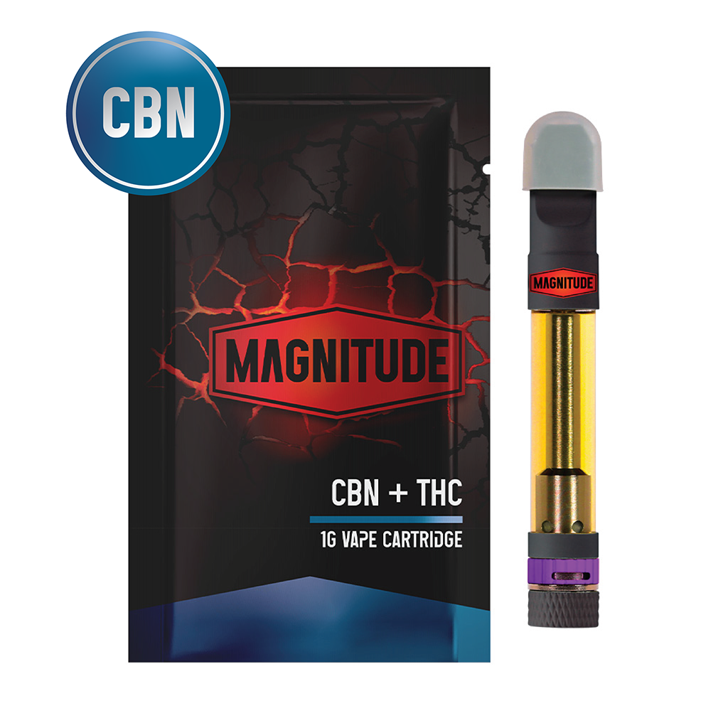 Magnitude GG#4 4:1 THC:CBN Cartridge Vape (Indica) {1g}