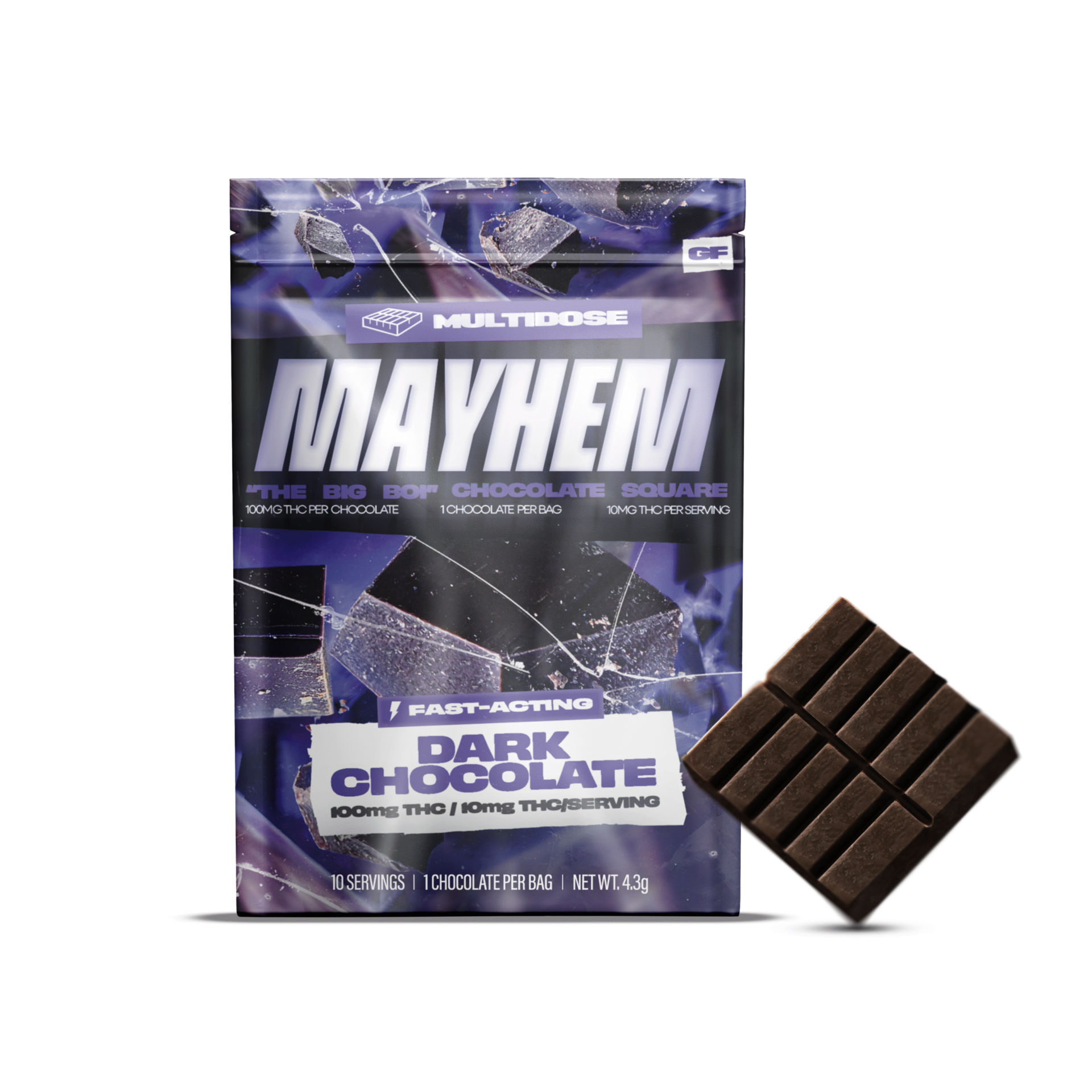 Mayhem Dark Chocolate (Hybrid) {100mg}