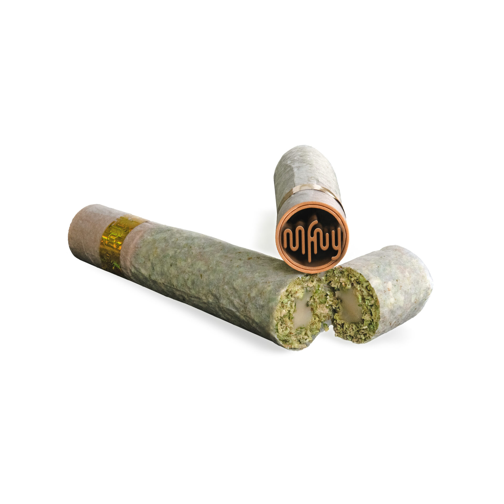MFNY Apple Banana x Strawpaya Resin BagelHole Pre-roll (Hybrid) 45% {2.5g}