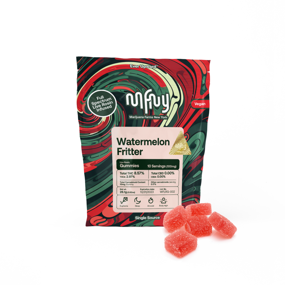 MFNY Watermelon Fritter Live Rosin Edibles 10-pack (Hybrid) {100mg}