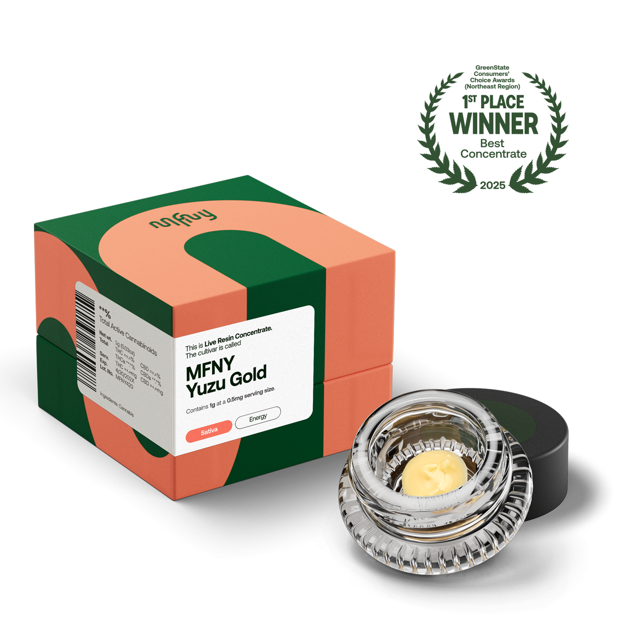 MFNY Yuzu Gold Badder (Hybrid) {1g} - dup