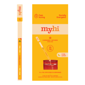 MyHi Lively Lemon Drink Mix Stik 10-pack