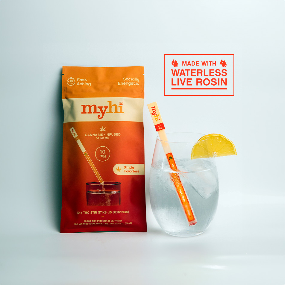 MyHi Flavorless Edibles 10-pack (Hybrid) {100mg}