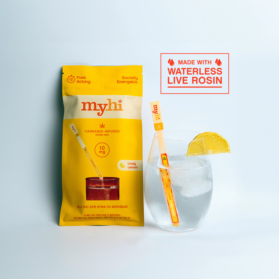 MyHi Lively Lemon Edibles 10-pack (Hybrid) {100mg}