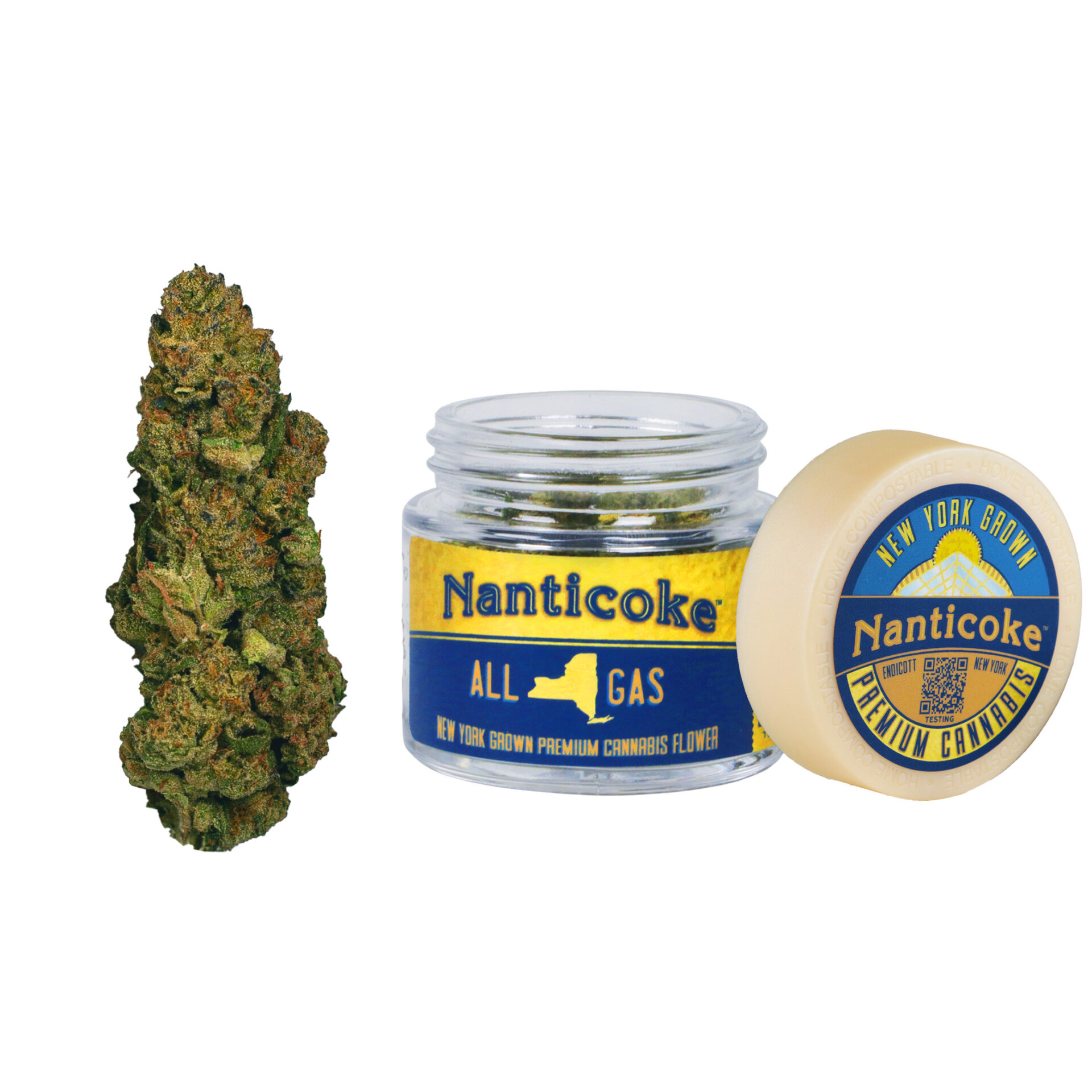 Nanticoke All Gas Flower (Indica) 24.5% {3.5g}