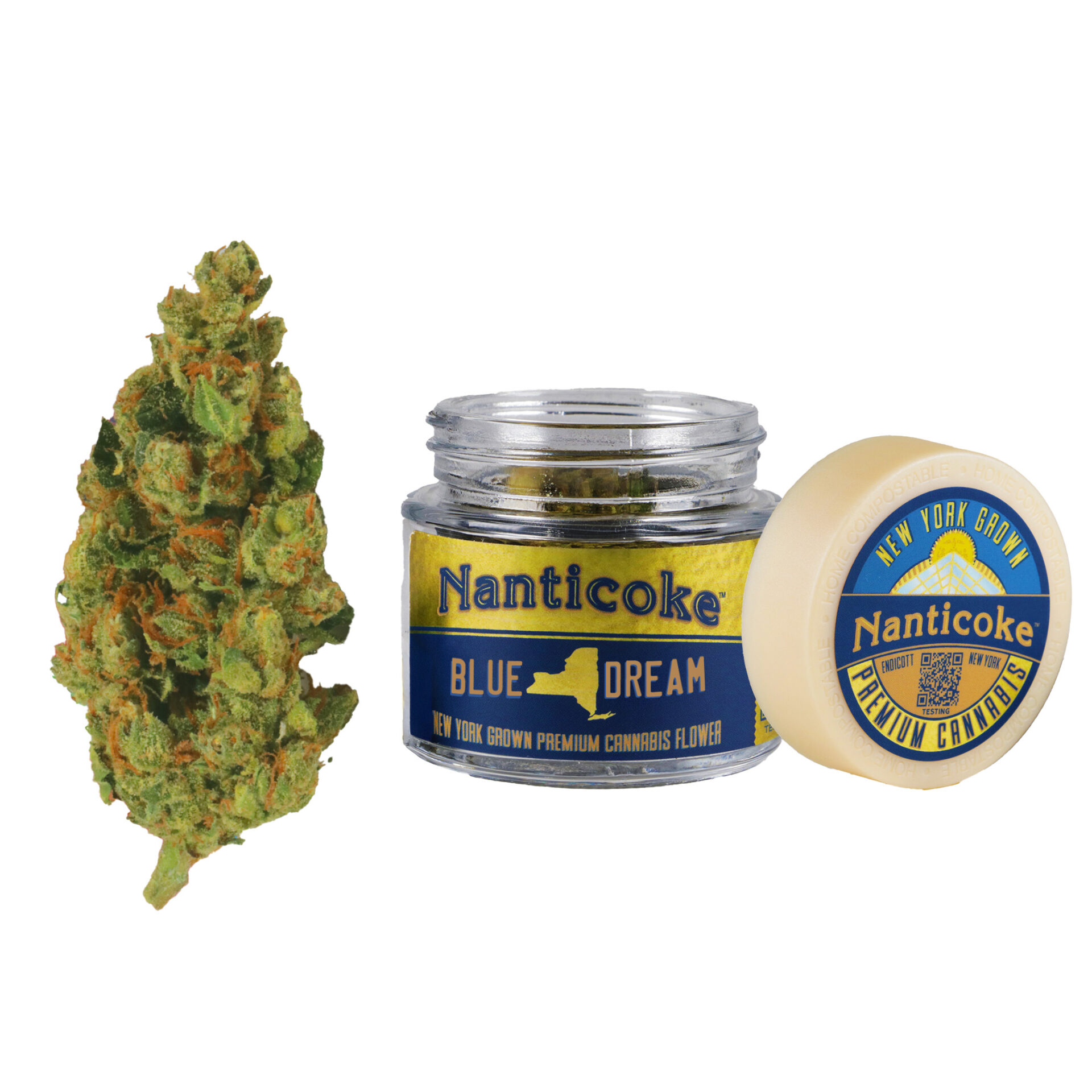 Nanticoke Blue Dream Flower (Sativa) 26% {3.5g}