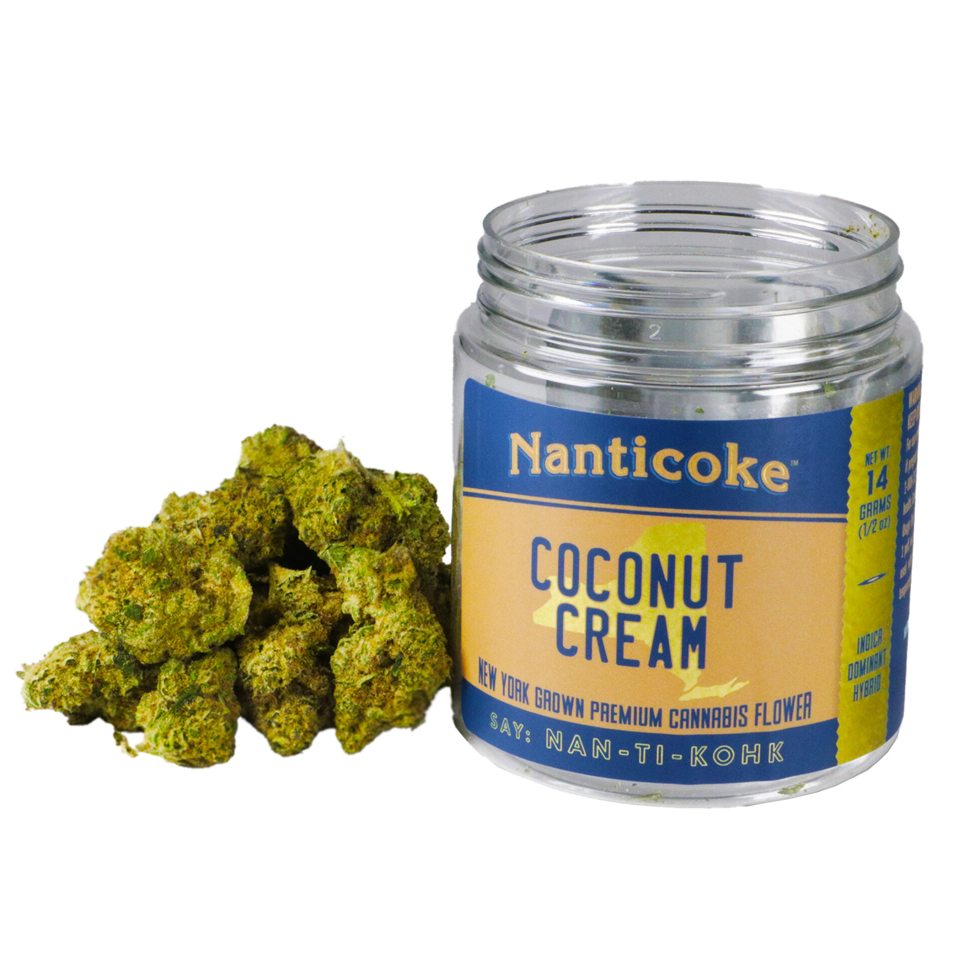 Nanticoke Coconut Cream Flower  (Indica) 28.26% {14g}