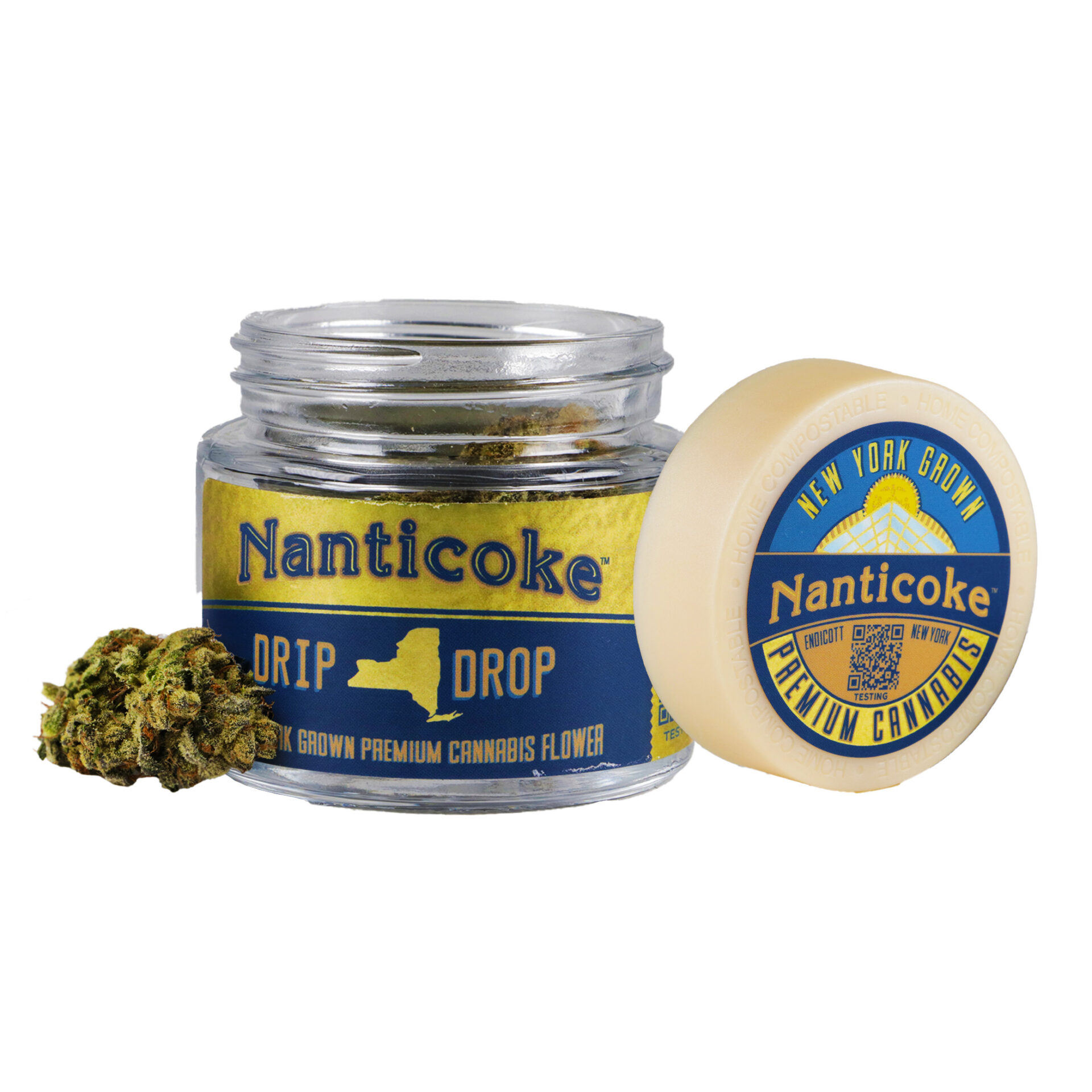 Nanticoke Drip Drop Flower  (Hybrid) 27% {3.5g}