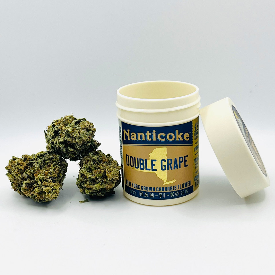 Nanticoke Double Grape Flower Eighth