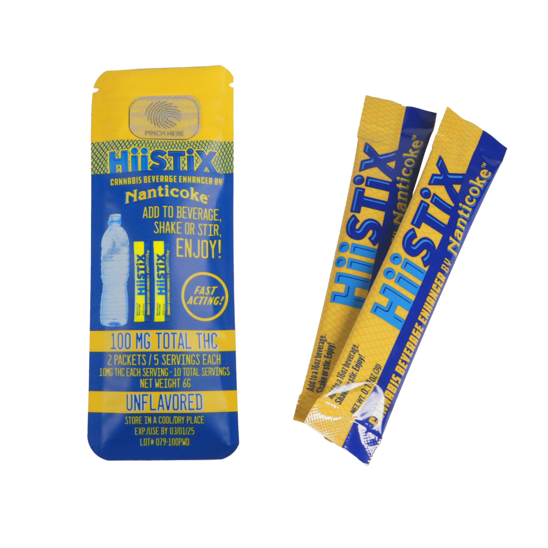 Nanticoke HiiStix 2 x 50 Drinks 2-pack {102mg}