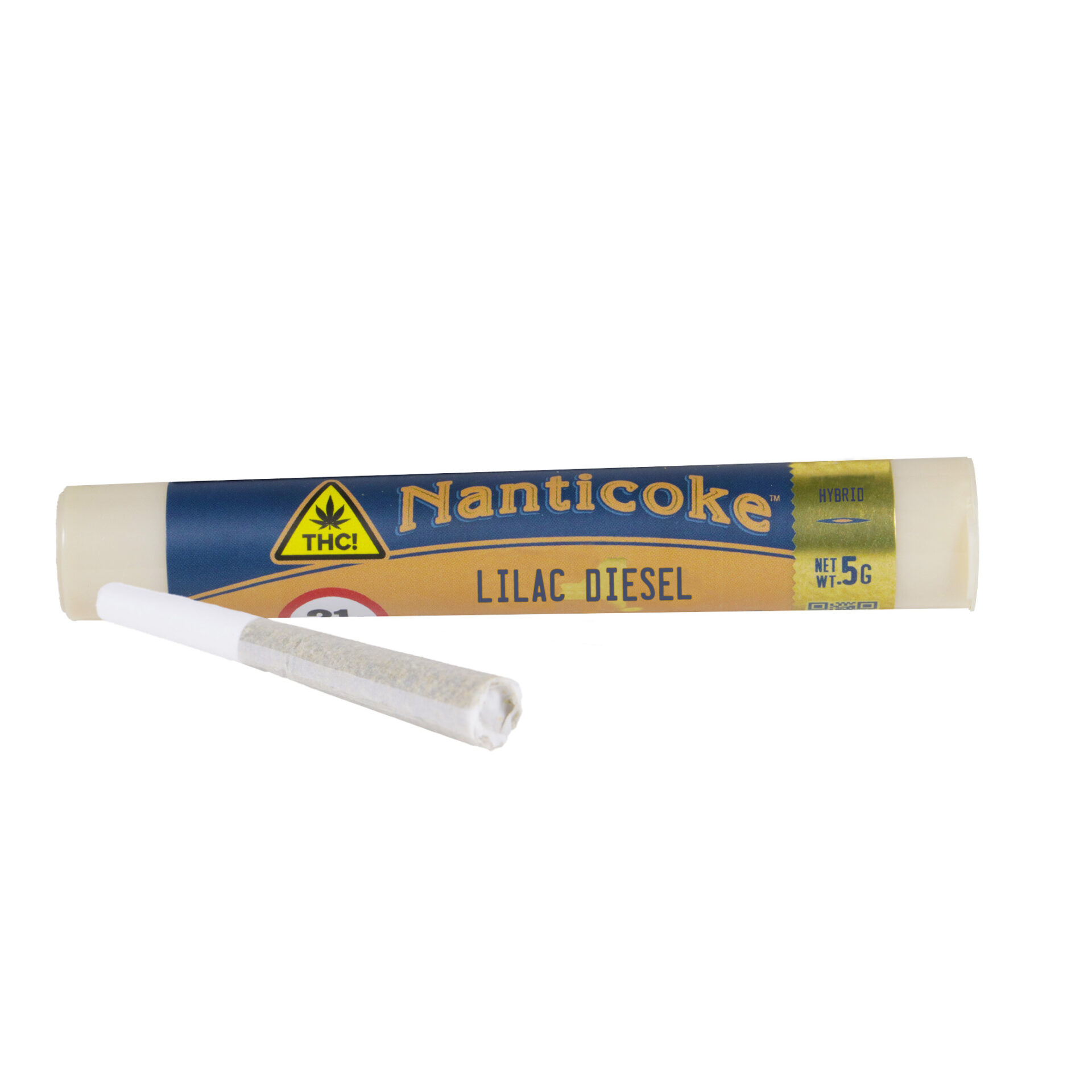 Nanticoke Lilac Diesel Pre-Roll (Hybrid) 26% {0.5g}
