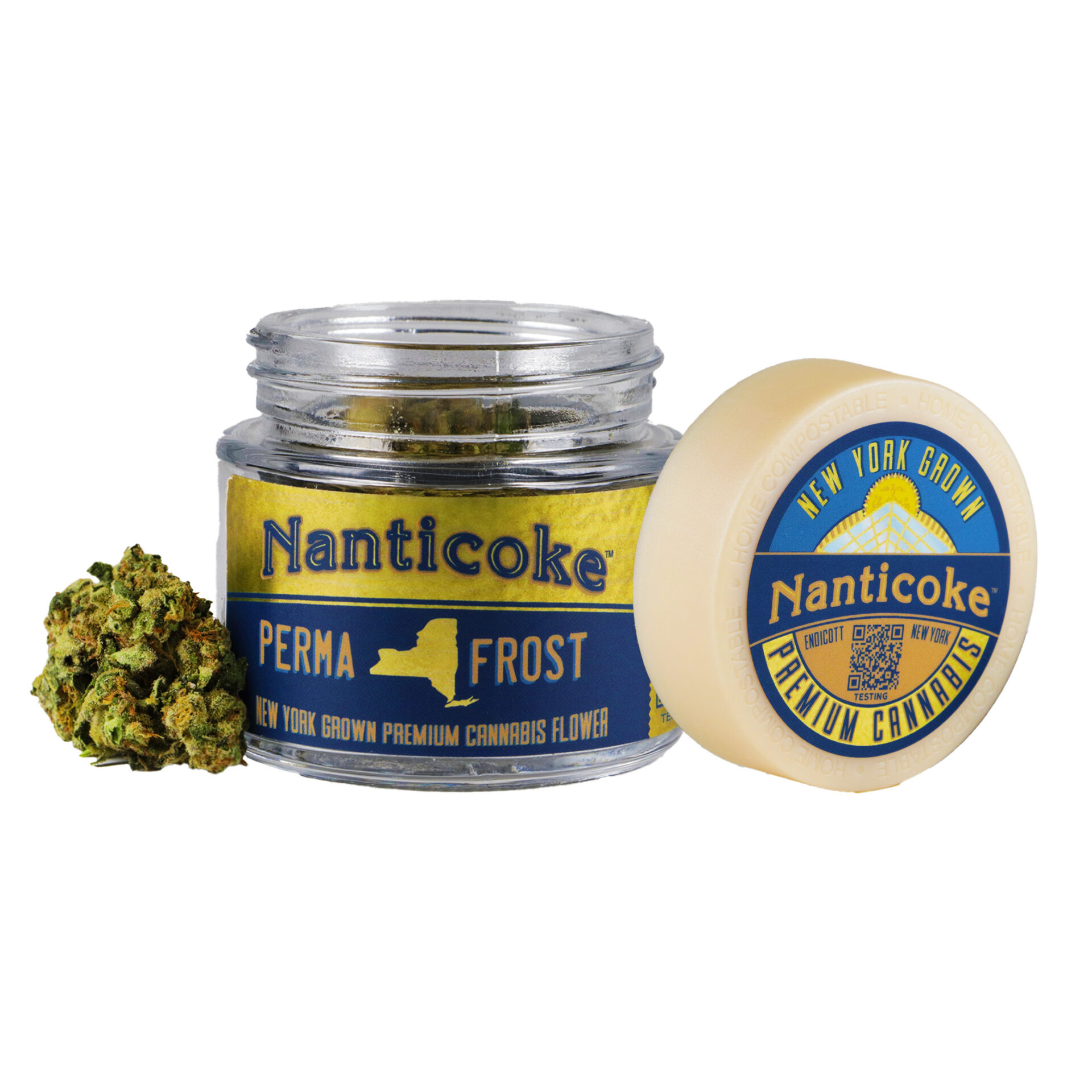 Nanticoke Permafrost Flower  (Hybrid Sativa) 25% {3.5g}