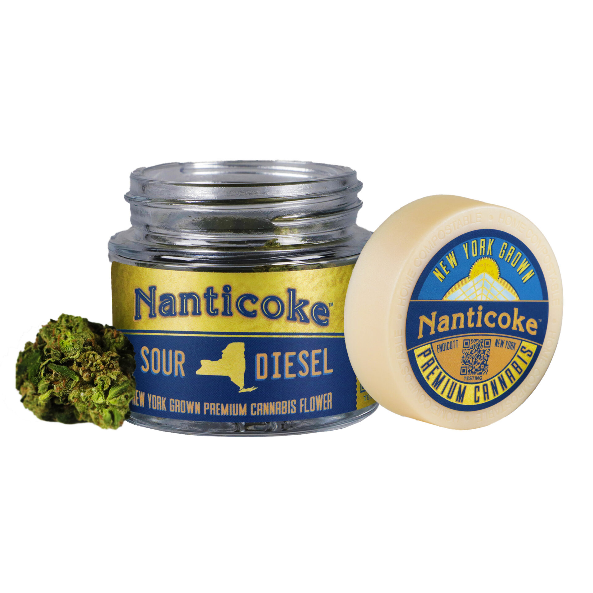 Nanticoke Sour Diesel Flower  (Sativa) 24% {3.5g}