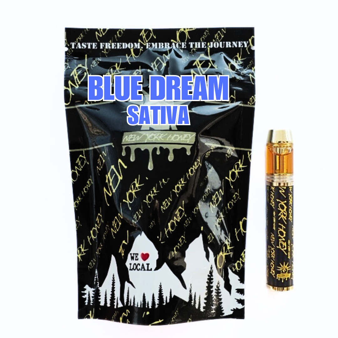 New York Honey Blue Dream All-In-One Vapes  (Sativa) 82.34% {1g}