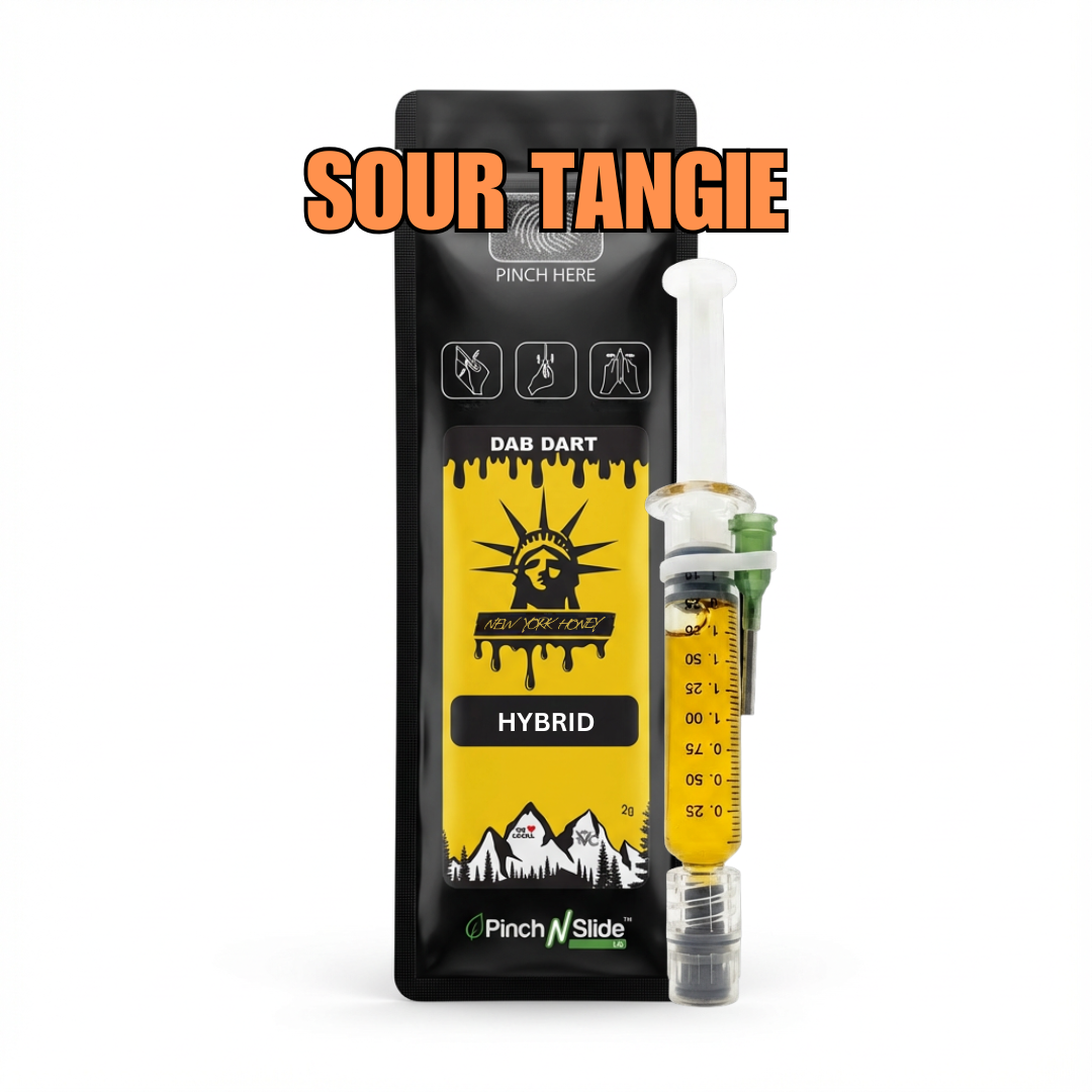 New York Honey Sour Tangie DAB DART Concentrates  (Sativa) 82% {2g}