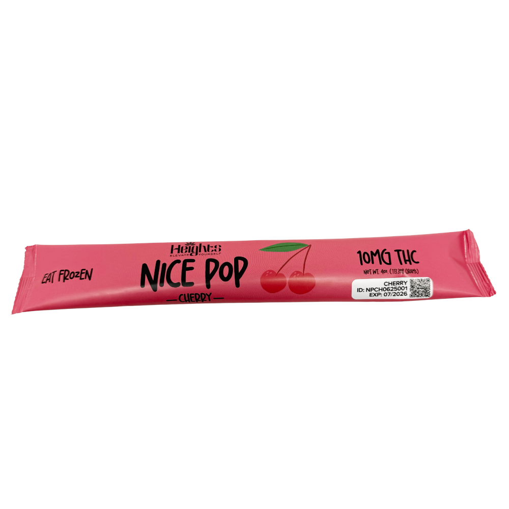 Nice Pop Cherry Ice Pop Edible {10mg}