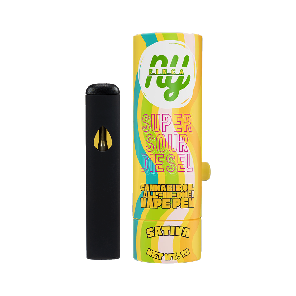 Ny Finca Vape All In One Super Sour Diesel Sativa 1g