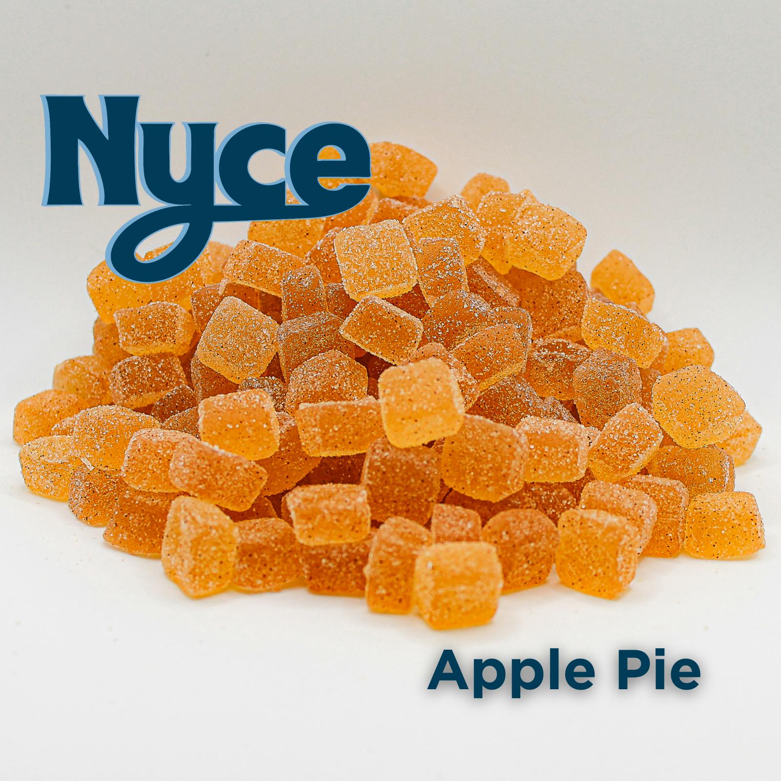 NYCE Apple Pie Hash Rosin Gummies 10-pack (Hybrid) {100mg}