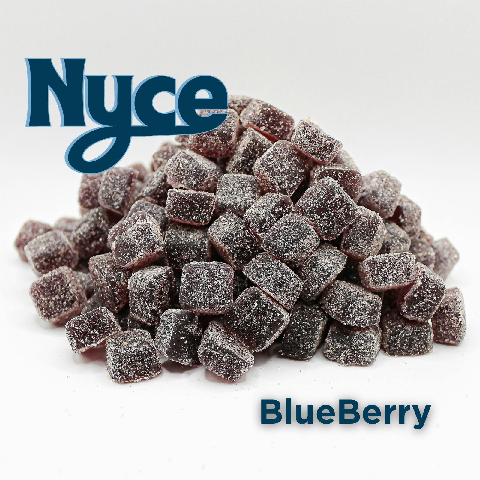 NYCE Blueberry Hash Rosin Gummies 10-pack (Indica) {100mg}