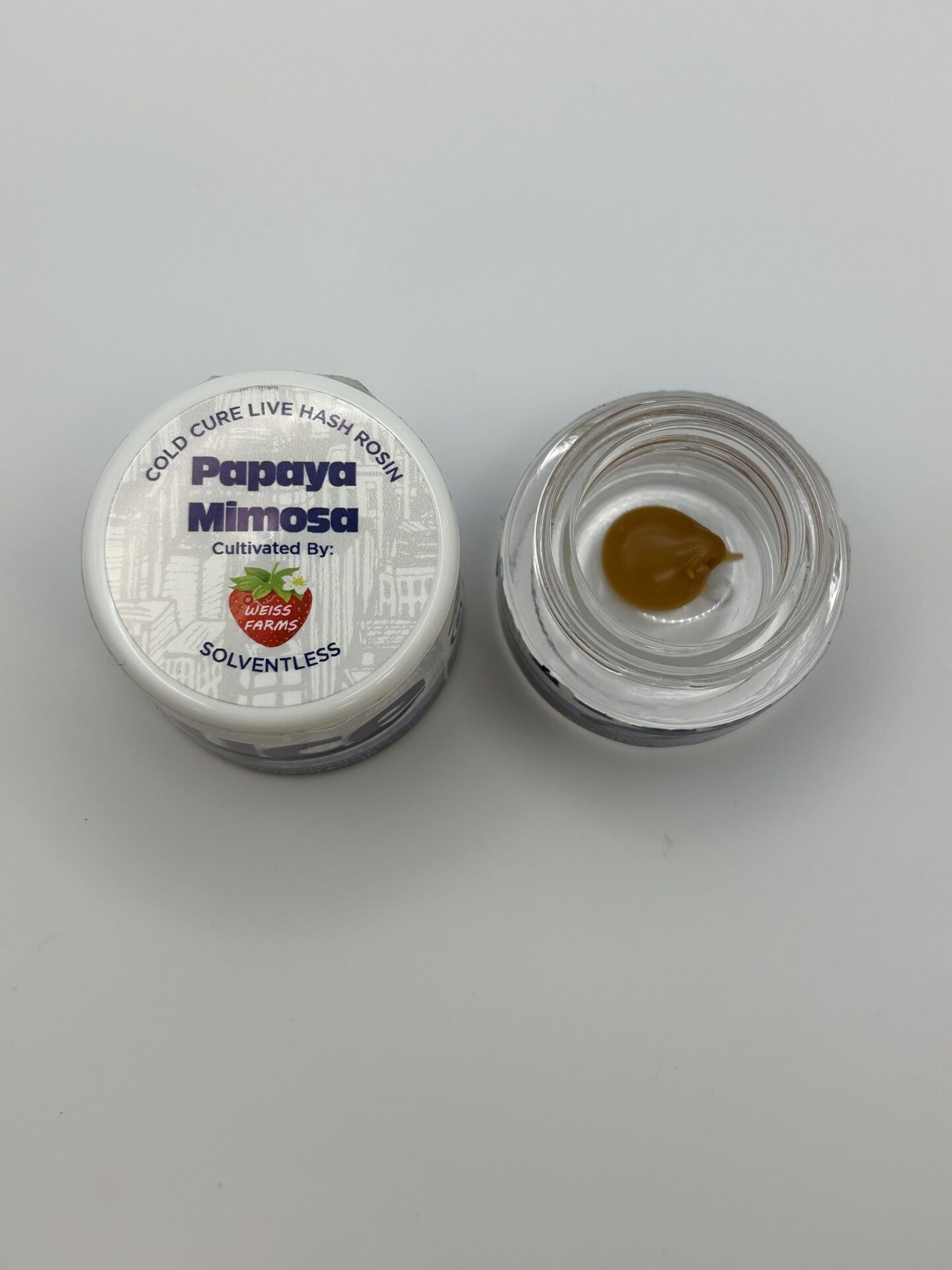 NYCE Papaya Mimosa Live Rosin  (Hybrid) 72.26% {1g}