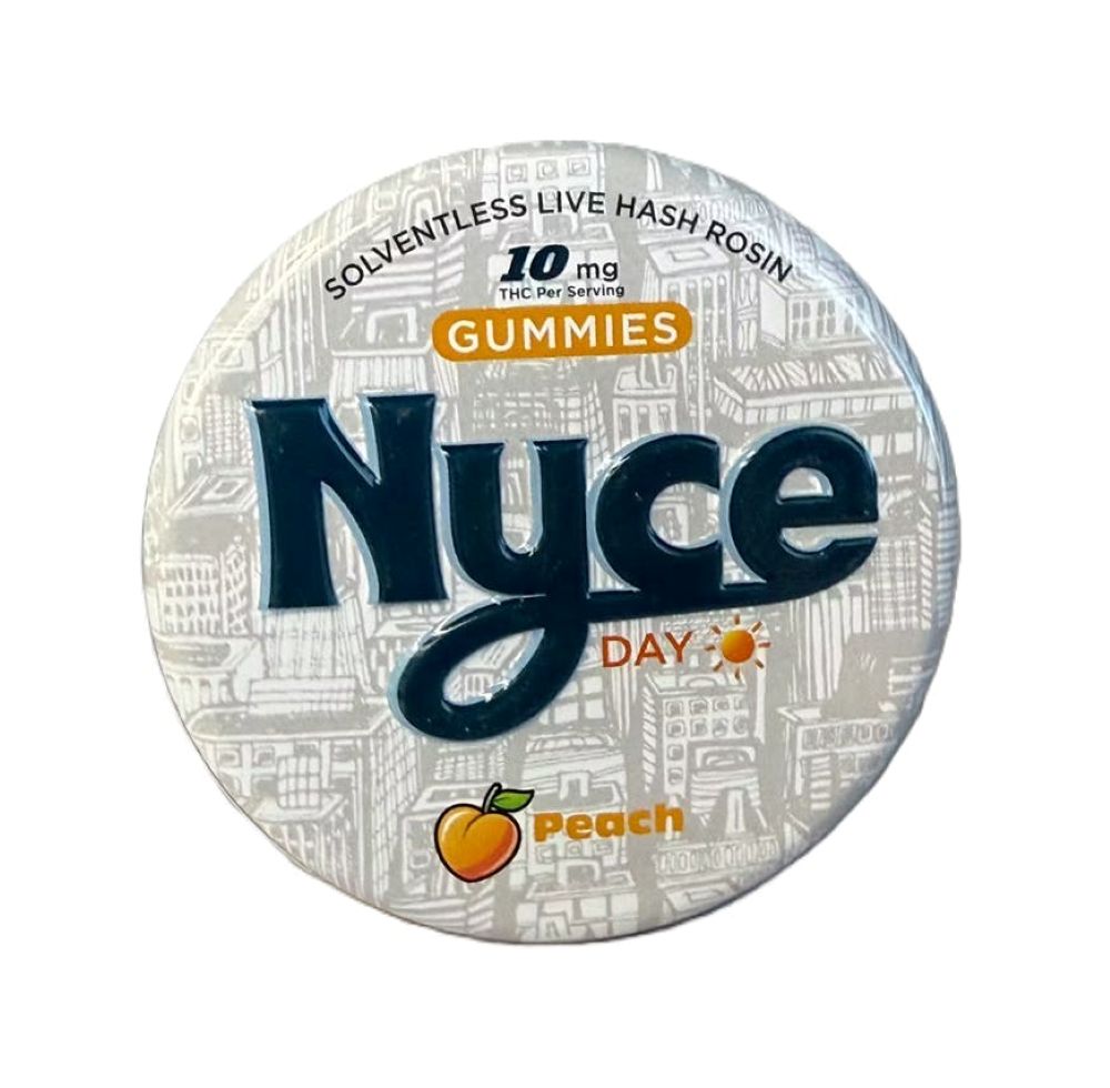 NYCE Peach Daytime Gummies 10-pack {100mg}