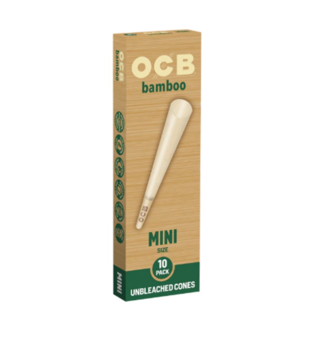 OCB MINI Bamboo Cones Accessories 10-pack