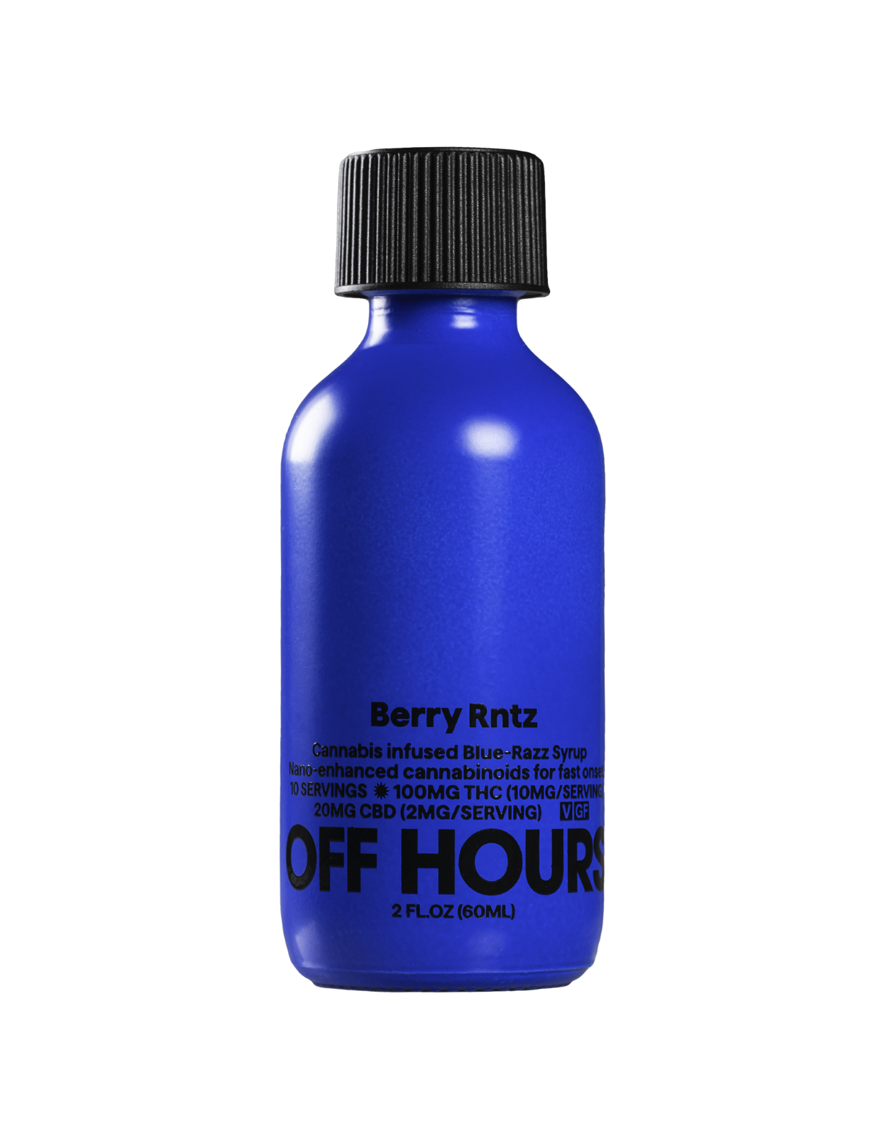 Off Hours Berry Rntz Cannabis Infused Syrup Drinks (Hybrid) {100mg}
