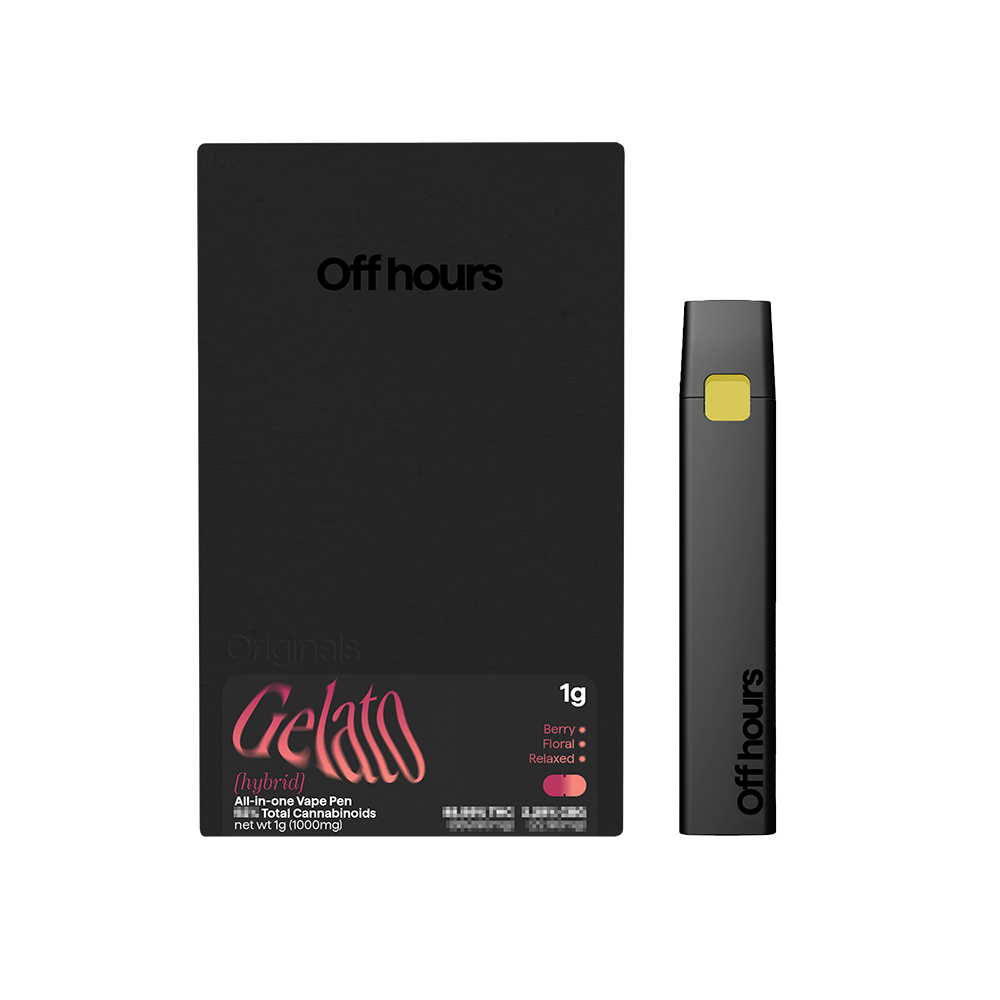 Off Hours Gelato All-In-One Vapes  (Hybrid) 82.22% {1g}