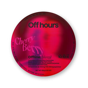 Off Hours Offline Cherry Berry Gummies Indica