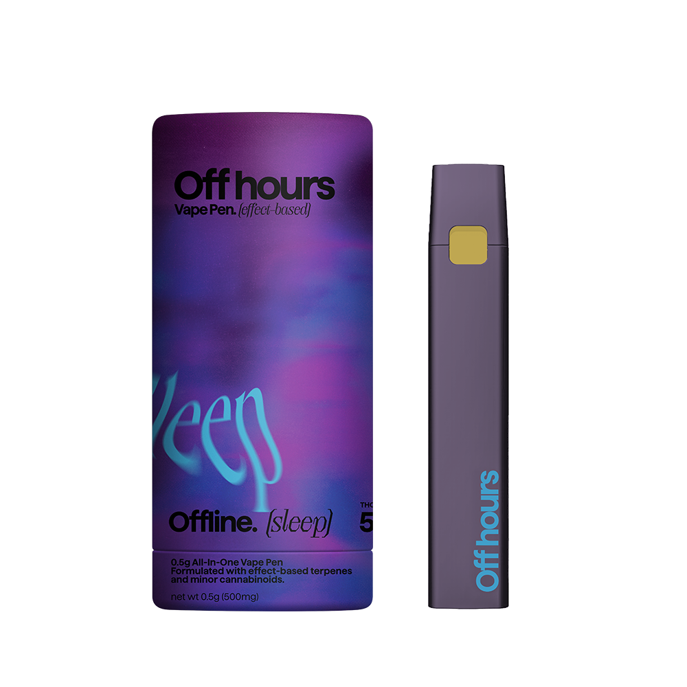 Off Hours Offline (Sleep) Vape (Indica) 78% {0.5g}