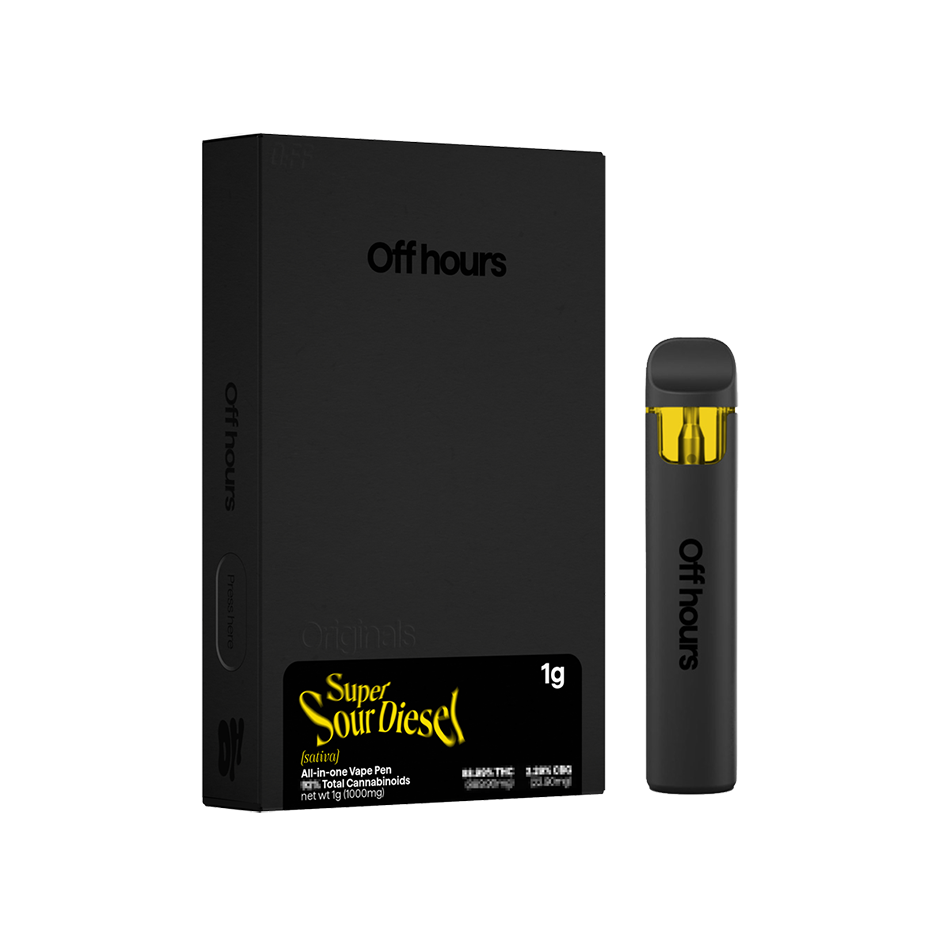 Off Hours Super Sour Diesel Disposable Vape (Sativa) {1g}