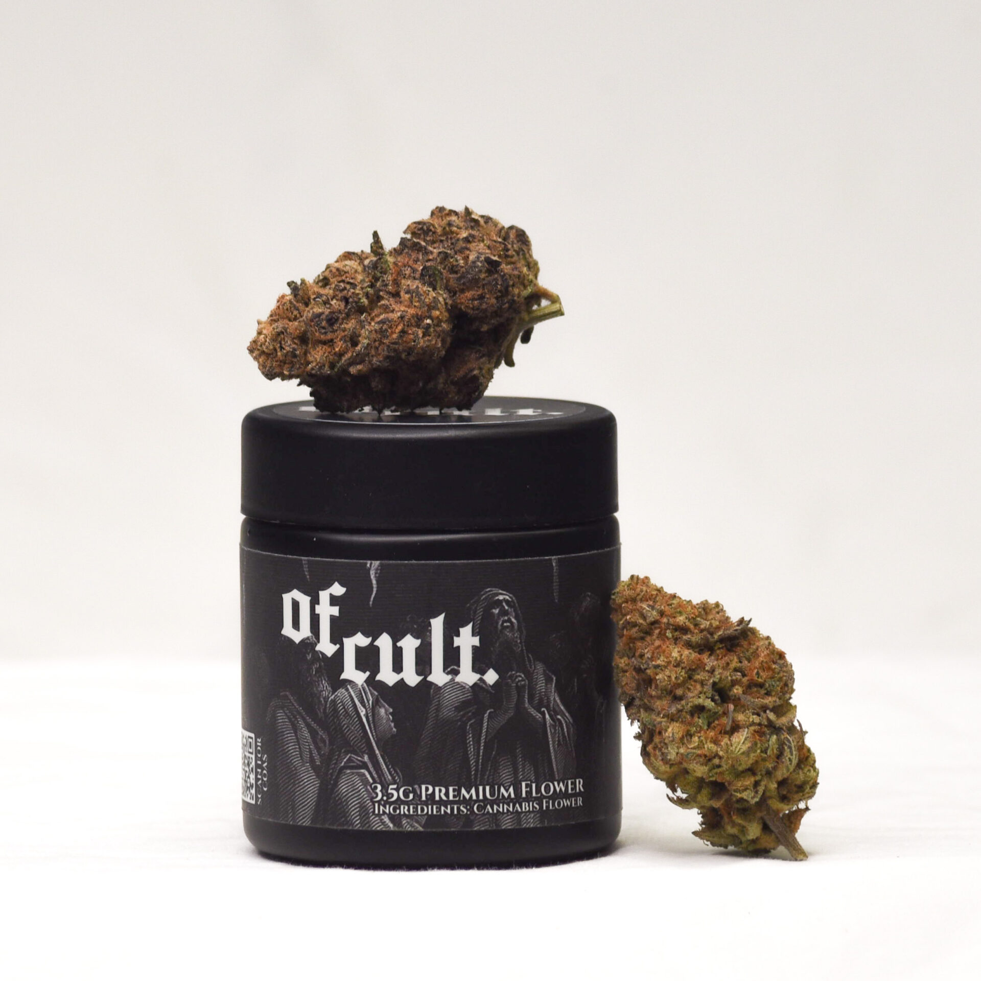 Old Friends Cultivation Mandarin Butter Soil Grown Flower  (Hybrid) 27% {3.5g}