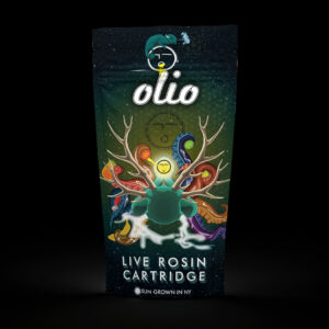 Olio Papaya Candy Live Rosin Cartridge Vape Hybrid Indica